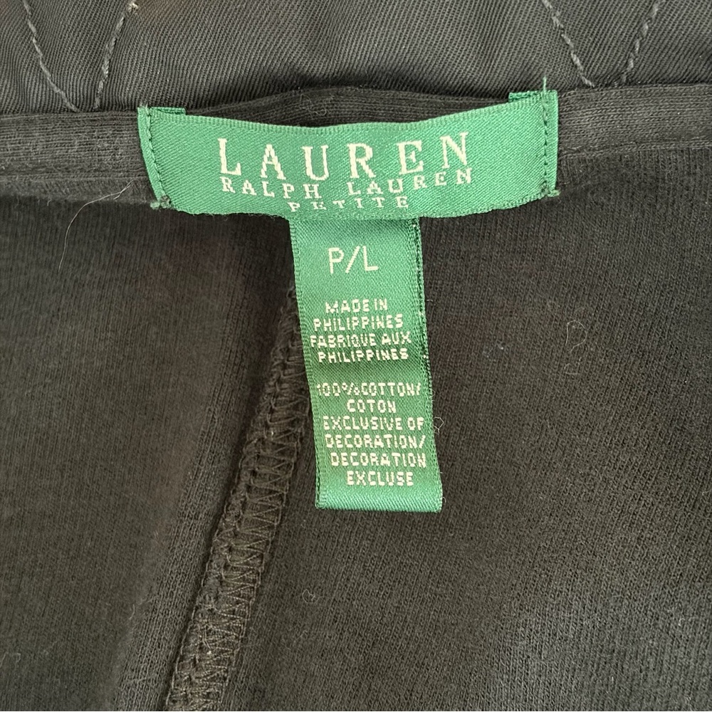 LRL zip-up sweater with flaw - Picture 8 of 10